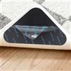 AMFUN Tappeto Gripper, 20 pinze Antiscivolo e Riutilizzabili Tappeto Gripper, Anti-Arriccia Moquette Fissa Angoli, per tappeti bifacciali su Pavimenti Legno e Piastrelle (Triangle)