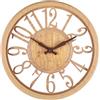 Ergocar Orologio Da Parete In legno Retrò, Orologio Da Parete Silenzioso E Senza Tick, Adatto Per Decorare Soggiorno, Ingresso, Cucina, Ufficio