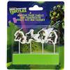Amscan - Candeline Tartarughe Ninja, confezione da 4 pezzi