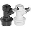 Laroal 2 Pezzi Ball Lock MFL Gas e Liquid Keg Quick Disconnect Set Raccordi