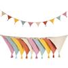 Alaoo Bandierine Colorate, 1PCS Bandierine per Cameretta con Nappe,Rosa,A