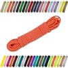 CARTONARE Cordoncino in gomma da 2 mm, 3 mm, per cucito, fai da te e attività all'aperto, elastico (053), arancione, 3 mm x 5 m