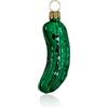 Glas-Bartholmes Cetriolo di Natale medio, verde lucido | dalla regione del soffiatore di vetro Lauscha | il cetriolo per l'albero di Natale come decorazione per albero di Natale