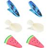 Gukasxi 6 Pezzi Clip per asciugamani da spiaggia, grandi mollette da spiaggia, Mollette per Asciugamani da Spiaggia Grandi Clip per Telo Mare per Vestiti in Plastica per Sedie a Sdraio Sedie da Piscina
