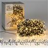ECD Germany Catena Luminosa Grappolo 8,5m 1152 LED Bianco Caldo con Timer e 8 Modalità di Illuminazione Alimentazione a Rete IP44 Luci Cluster per Albero Natale Interno Esterno Lucine Decorative Patio