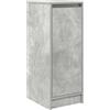 vidaXL Scarpiera Grigio Cemento 29,5x34x76 cm in Legno Multistrato, armadietti per Scarpe, scaffale per Scarpe, scarpiera, Contenitore per Scarpe