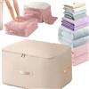 Makukke Grande organizer a compressione ultra spazio, 2024, in nylon, per vestiti, copriletti, 52 x 42 x 60 cm