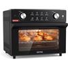 OIMIS Friggitrice Ad Aria Capacità 30-230℃, 1800W, 8-in-1 Airfryer, Ricettario