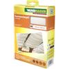 Windhager Tenda Vela Parasole per tendicorda, Protezione Solare, pergola o Giardino d'inverno, 270 x 140 cm, Bianco, 10874