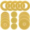 BESPORTBLE Set di Feltri Beige per Flauto a 16 Fori con Pad Antiscivolo e Perni Lisci, Accessori la Riparazione e Manutenzione del Flauto