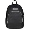 Seven Zaino Scuola Dual MADE OF STARS Doppio Scomparto, Nero 32 L