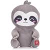 Posh Paws Peluche Posh Paws, collezione Kawaii Kuties, Sakura il bradipo, 24 cm, grigio