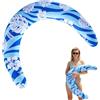 Zizhiou Ciambella Gonfiabile da Nuoto,Noodle Galleggiante a U Giocattolo Acquatico - Galleggiante per L'Estate,per Donne Uomini Adulti Festa Spiaggia Mare Lago Vacanza Estiva e Giochi d'Acqua