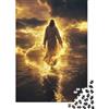 XyZpTqRwLmN Figura Misteriosa Puzzle 1000 Pezzi Carta per Adulti Scena Fantastica di Luce Gioco di Puzzle 1000 Pezzi Famiglia Relax Decorazione Regalo 38x26cm/1000pcs