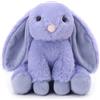 Apricot Lamb Peluche coniglio viola grigio peluche per bambini, morbido e carino, per bambine e ragazzi, viola, 20 cm