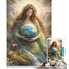 JIANGENNF Puzzle da 1000 pezzi per adulti raffigurante Madre Terra giocattolo fai-da-te per divertimento in famiglia per rafforzare l'amore tra le coppie 38x26cm