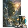 JIANGENNF Puzzle per ragazzi da 1000 pezzi Il sogno silenzioso di Madre Natura gioco interattivo attività divertenti da fare a casa con poster e foglio di curiosità abbinati 38x52cm