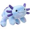 Cosiesnest Axolotl - Peluche da 22 cm, morbido peluche ponderato in peluche e imbottitura in cotone PP, simpatico peluche Axolotl come compagno di sonno e decorazione, design rosa viola