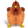 JynxtoyZeal Peluche Gallina, Peluche Gallina Morbida, Peluche Gallina Realistica per Arredamento Casa, Ufficio, Camera-15×14×25cm