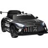 AIYAPLAY Auto elettrica bambini Mercedes 12V 2 motori 3-8 anni Nero