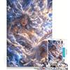 JIANGENNF Puzzle da 1000 pezzi per adulti Madre del Cielo gioco interattivo gara di velocità manuale con pezzi a incastro di forma casuale 38x26cm