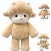 HBSFBH Agnello Peluche Che Corre, 45 cm Peluche Mouton, Agnello Morbido Peluche, Running Agnello Plush, Peluche Che Corre Cartoon, Bambola Da Agnello Che Corre, Peluche Agnello Corsa, Regalo per Famiglia