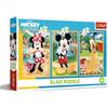 Trefl - Puzzle 3in1: Fireman Sam, La squadra della Stazione dei Vigili del Fuoco - 3 x 50 Pezzi, Confezione con Tre Puzzle per Bambini dai 4 anni