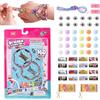 iewrtcin Sticki Rolls Bracelet, Braccialetti Con Adesivi, 160 Adesivi E Accessori, Braccialetto Sticker, Modello Cartone Animato, Braccialetti Portatili E Divisibili, Bracciali Fai Da Te Bambini