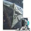 JIANGENNF Puzzle da 1000 pezzi per ragazzi Nave Madre Natura gioco educativo divertente antistress regalo di Natale o compleanno 38x52cm