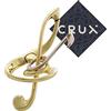 Hanayama and Crux Puzzles Hanayama Cast Harmony Puzzle - Livello 2 di 6 - Abbastanza duro - Include adesivo Crux