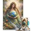 JIANGENNF Puzzle da 1000 pezzi per ragazzi Madre Terra giocattolo fai-da-te migliora la memoria collezione d'artista belle arti 38x52cm