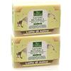 Generico Bio Essenze Sapone al Latte d'Asina, Nutriente, Lenitivo, Rigenerante - Adatto per Tutto il Corpo - 2x100gr