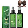 Grgowe 2Pc Spray Nutriente Allo Zenzero, Siero Per La Crescita Dei Capelli Allo Zenzero, Per Uomini e Donne, Crescita Naturale Veloce Dei Capelli