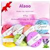 Alaoo 8pcs Bombe da Bagno, Shower Bomb Con Oli Essenziali Naturali, B | Set di Sali da Bagno,Aromaterapia Bombe da Doccia,Relax e Benessere, Profumo Floreale Bath Bomb, Adatto Ragazza Donna Bambini