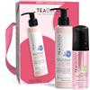 Teaology DOUBLE CLEANSING KIT - Peach Tea Milk Oil + Tea Glow Foam 50ml