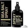 Cuenxuenf Sea Salt Spray, spray al sale marino per capelli per più volume e consistenza stabile, rafforza i capelli e previene la rottura, fornisce una tenuta duratura ed emana un profumo gradevole (100 ml)
