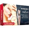 Deborah Milano - Set Make Up con Gioiello, Include Mascara Volumizzante 24 Ore Instant Maxi Volume, Matita Kajal Nera 2in1 e Bracciale Morellato Donna in Acciaio Inossidabile con Boule in Smalto Rosso