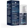 BIO ROUTINE Crema Contorno Occhi Uomo Antirughe Idratante con Acido Ialuronico Bava di Lumaca Bio Routine Centella Asiatica, Ippocastano, Vitamina E- Riduce Borse, Leviga le Linee Sottili Senza Siliconi e SLES