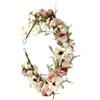 Generisch - Corona - di Boemia, Ghirlanda di fiori regolabile, per capelli, fascia floreale | per foto per festival, feste, matrimoni e travestimenti