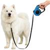DCSYOG Guinzaglio automatico per cani, per esterni, per perdere, blu
