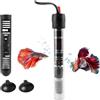 LWMTT Riscaldatore per Acquario,Sommergibile Riscaldatore Dell'acquario 50W,Termostato Regolabile,Riscaldamento Rod,Termoriscaldatore Acquario,Scaldabagno per Serbatoi di Pesce e Acquario 20-60L