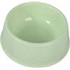 Generic Ciotola rotonda in plastica per cani e gatti, con funzione di conservazione, adatta per interni ed esterni (verde, 13 x 15 x 5 cm)