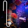 Pssopp Diffusore di CO2 per acquario, regolatore di CO2, regolatore magnetico, nebulizzatore per muschio, in acciaio inox, CO2, contabolle (35 cm)