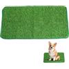JYYWTSI Lettiera per Cani in Erba Artificiale, 46 x 70 cm, per la Casa, Toilette per Cani, Lavabile, Balcone, Antiscivolo, per Cuccioli, Interni, Balconi, Giardini