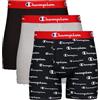 Champion Champion Boxer da Uomo Performance Pack 3 Boxer Corti Uomo (Pacco da 3)
