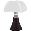 Martinelli Luce - Lampada senza fili ricaricabile Pipistrello - Marrone - Metacrilato opalino - Designer Gae Aulenti