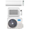 Midea Climatizzatore Condizionatore Midea Xtreme Pro + Console Pavimento Dual 9000 + 12000 BTU con U.E. M2OE-18HFN8-Q INVERTER Classe A++/A+ R32