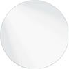 Generico Specchio da Parete Rotondo Ø 60 cm Vetro temperato,Casa e Giardino,Arredo,Specchi,4.7 kg,42023015
