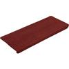 Generico Tappetini Autoadesivi per Scale 15 pz 65x24,5x3,5 cm Rosso,Casa e Giardino,Forniture domestiche,Antiscivolo per Scale,Rosso,3.2 kg,343480
