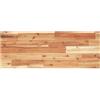 Qnhdfrt Piano Tavolo 80x30x2 cm Rettangolare in Legno Massello Acacia